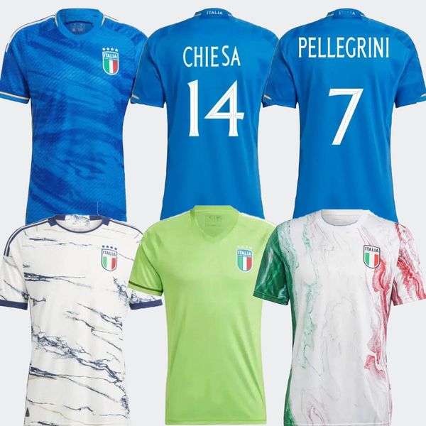 23/24 italia chiesa soccer jerseys 2023 italy raspadori verratti barella donnarumma shirt totti lorenzo politano zaniolo miretti football un, Black;yellow
23/24 italia chiesa soccer jerseys 2023 italy raspadori verratti barella donnarumma shirt totti lorenzo politano zaniolo miretti football un, Black;yellow