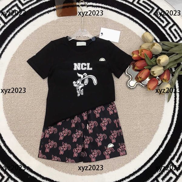 luxury kids clothes child sets baby products 2pcs letter-printed t-shirts and animal pattern shorts new arrival size 100-150 cm, White
luxury kids clothes child sets baby products 2pcs letter-printed t-shirts and animal pattern shorts new arrival size 100-150 cm, White
