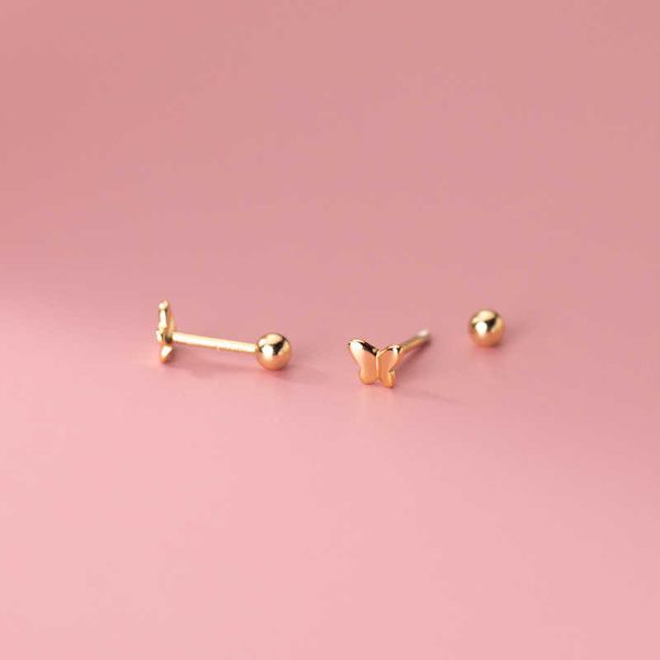 charm la monada womens earrings silver 925 butterfly ear piercing 925 silver earrings for women nut screw silver stud earrings small aa23031, Golden
charm la monada womens earrings silver 925 butterfly ear piercing 925 silver earrings for women nut screw silver stud earrings small aa23031, Golden