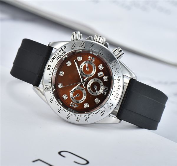 watches wristwatches full wrist male crystal style 40 mm date luxury rubber band quartz clock x287, Silver
watches wristwatches full wrist male crystal style 40 mm date luxury rubber band quartz clock x287, Silver