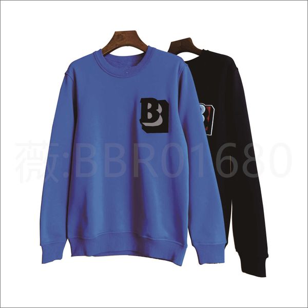 correct of urbry luxury designer high version b chest towel flocked embroidered letter round neck sweater men's and women's pullov, Black
correct of urbry luxury designer high version b chest towel flocked embroidered letter round neck sweater men's and women's pullov, Black