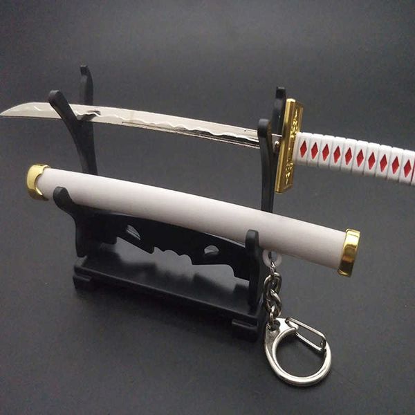 keychains anime chain roronoa zoro sarai sword metal ring scabbard ring katana bule chain jewelry gifts l230314, Silver
keychains anime chain roronoa zoro sarai sword metal ring scabbard ring katana bule chain jewelry gifts l230314, Silver