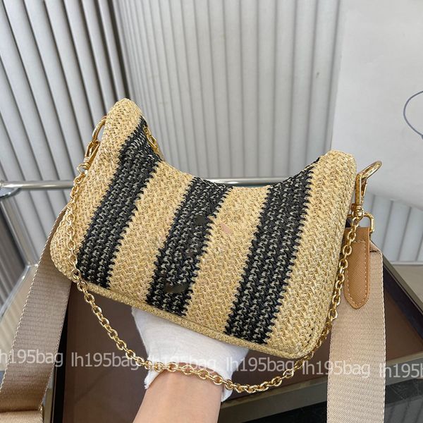 6 color summer straw bag hobo designer shoulder crossbody bags ladies chain tote bag composite handbag with coin purse woman handbags chest
6 color summer straw bag hobo designer shoulder crossbody bags ladies chain tote bag composite handbag with coin purse woman handbags chest