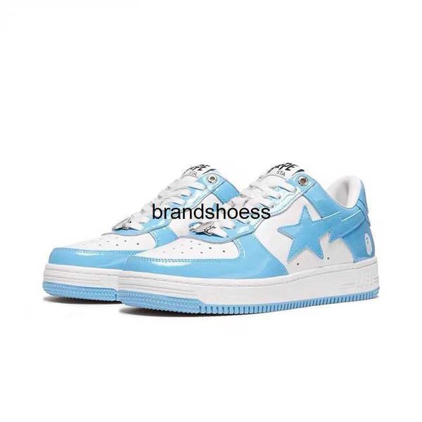 sta board shoes co named song zuer's same star bapestar man street trend patent leather low casual skateboarding shoes, Black
sta board shoes co named song zuer's same star bapestar man street trend patent leather low casual skateboarding shoes, Black