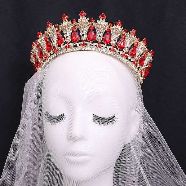 wedding dress headpieces bride crown bridesmaid wedding party accessories tulip flower design inlaid aaa rhinestone red blue green lady gift, Silver
wedding dress headpieces bride crown bridesmaid wedding party accessories tulip flower design inlaid aaa rhinestone red blue green lady gift, Silver