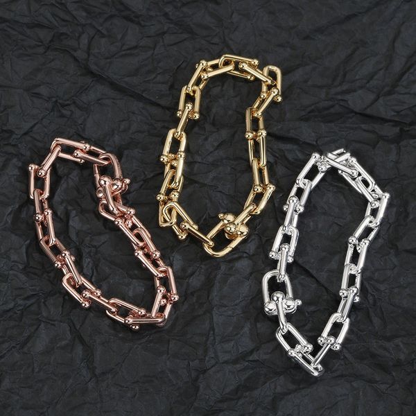 jewelry chain bracelet designer luxury fashion horseshoe u series bracelets 6 styles rose gold platinum chain jewellery for woman, Black
jewelry chain bracelet designer luxury fashion horseshoe u series bracelets 6 styles rose gold platinum chain jewellery for woman, Black