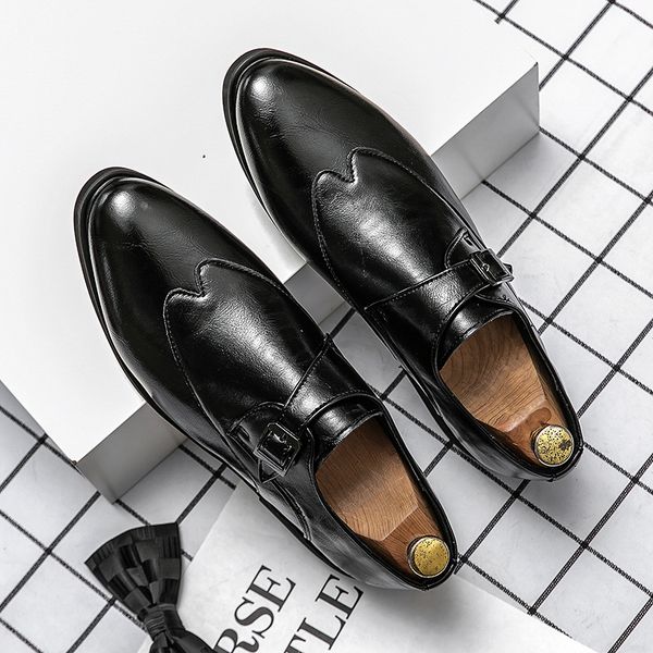 men's dress shoes men wedding fashion office leather comfy business formal italy shoes men shoes luxury shoes, Black;white
men's dress shoes men wedding fashion office leather comfy business formal italy shoes men shoes luxury shoes, Black;white