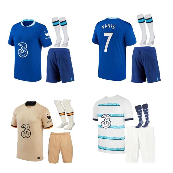 22/23 cfc kovacic soccer jerseys joao felix pulisic ziyech 2022 sterling jorginho mount kante chilwell ziyech havertz kids kit football shir, Black;yellow
22/23 cfc kovacic soccer jerseys joao felix pulisic ziyech 2022 sterling jorginho mount kante chilwell ziyech havertz kids kit football shir, Black;yellow
