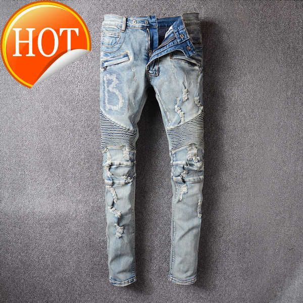 .men's jeans 2021 mens jeans distressed motorcycle biker jean rock skinny slim ripped hole letter brand hip hop denim pants 21ss..., Blue
.men's jeans 2021 mens jeans distressed motorcycle biker jean rock skinny slim ripped hole letter brand hip hop denim pants 21ss..., Blue