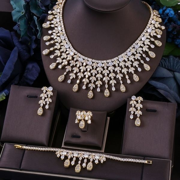 wedding jewelry sets janekelly 4pcs bridal zirconia full jewelry sets for women party luxury dubai nigeria cz crystal wedding necklace sets, Slivery;golden
wedding jewelry sets janekelly 4pcs bridal zirconia full jewelry sets for women party luxury dubai nigeria cz crystal wedding necklace sets, Slivery;golden