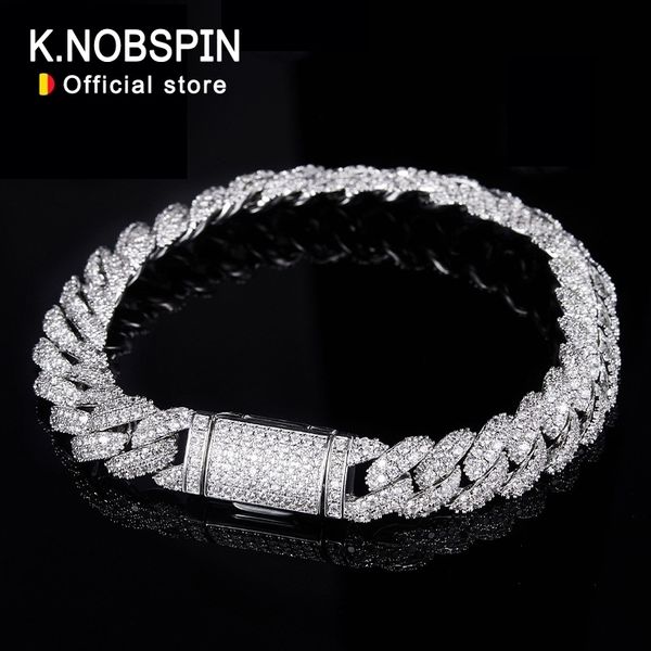 charm bracelets knobspin all cuban hip hop bracelet for men 6mm 8mm full diamond with gra 925 sterling silver teen girls chain 230313, Golden;silver
charm bracelets knobspin all cuban hip hop bracelet for men 6mm 8mm full diamond with gra 925 sterling silver teen girls chain 230313, Golden;silver