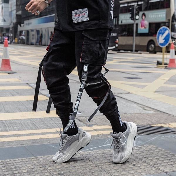 men's pants fashion men jogger pants hip hop streetwear sweatpants trousers tactical men cargo harem pants techwear men clothes 230314, Black
men's pants fashion men jogger pants hip hop streetwear sweatpants trousers tactical men cargo harem pants techwear men clothes 230314, Black