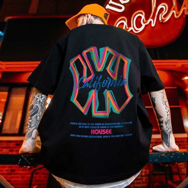 men's t-shirts american street hip-hop high street t-shirt men's ins trend men's wear large size plus fat and loose short sle, White;black
men's t-shirts american street hip-hop high street t-shirt men's ins trend men's wear large size plus fat and loose short sle, White;black