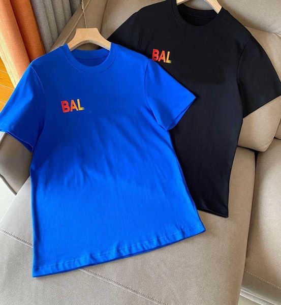 ss23 spring and summer designer balencigas women t shirt color letter printing short-sleeved fashion men and women's same pure cotton r, White;black
ss23 spring and summer designer balencigas women t shirt color letter printing short-sleeved fashion men and women's same pure cotton r, White;black