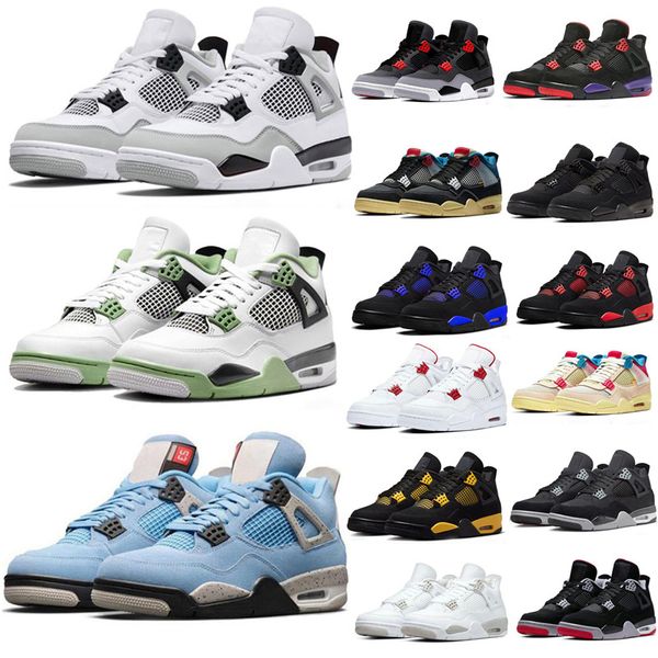 4 4s men women basketball shoes military black cat red thunder midnight navy university blue white oreo sail lightning men trainers sports s
4 4s men women basketball shoes military black cat red thunder midnight navy university blue white oreo sail lightning men trainers sports s