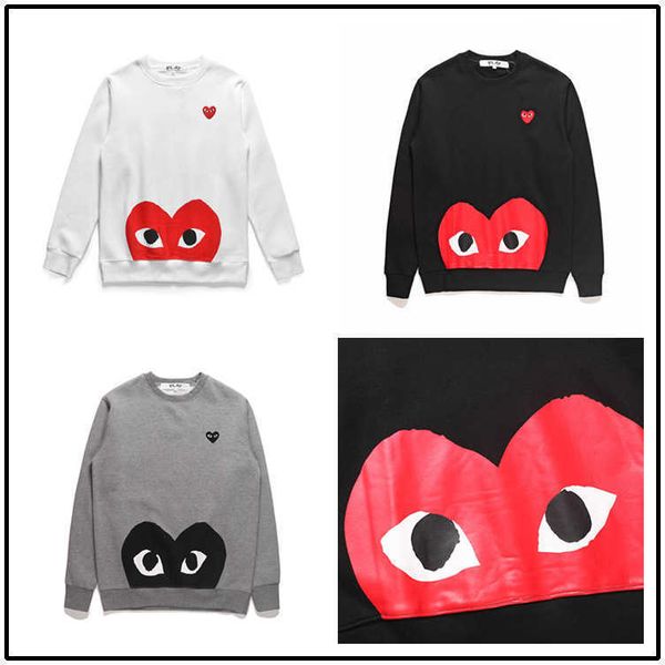 heyplay fashion peach heart men's and women's wear plush bottomed shirt round neck long sleeve pullover sweater lower half red hea, Black;white
heyplay fashion peach heart men's and women's wear plush bottomed shirt round neck long sleeve pullover sweater lower half red hea, Black;white
