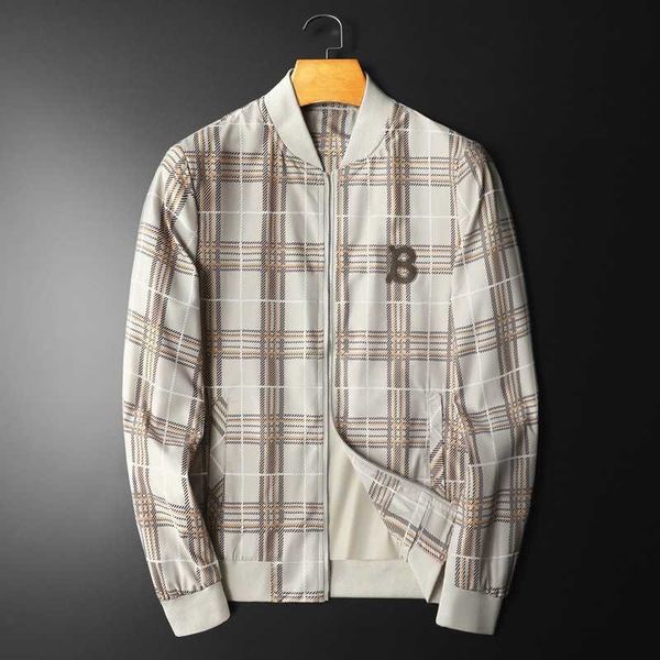correct version of b burbry luxury designer coat autumn/winter casual long sleeve slim embroidery jacket men's shirt, Black;brown
correct version of b burbry luxury designer coat autumn/winter casual long sleeve slim embroidery jacket men's shirt, Black;brown