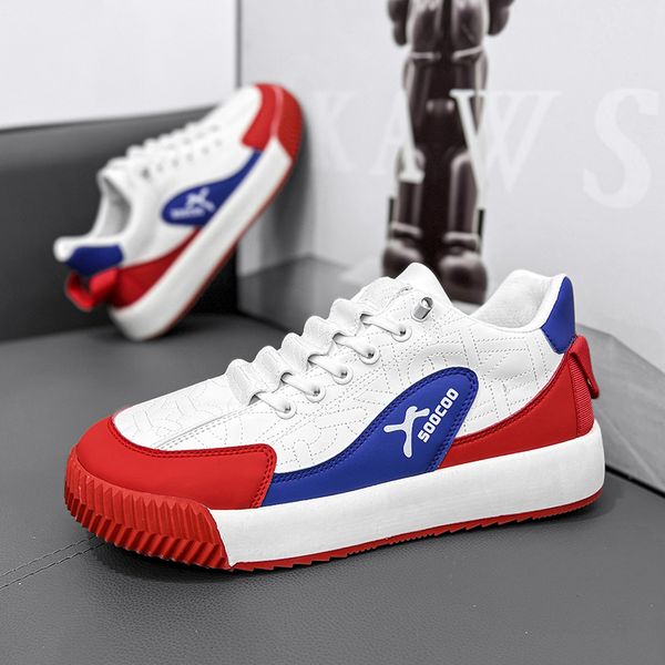 chunky sneaker men soft sole running shoesfashion casual microfiber leather breathable height increase flat platform board shoes, Red;white
chunky sneaker men soft sole running shoesfashion casual microfiber leather breathable height increase flat platform board shoes, Red;white
