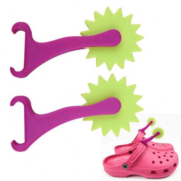 shoe parts accessories unn mini croc spurs shoetails variouscolor necks and rowels for croc, White;pink
shoe parts accessories unn mini croc spurs shoetails variouscolor necks and rowels for croc, White;pink