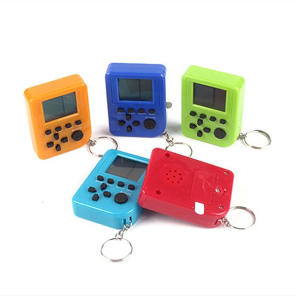 3Pcs/Pack Mini Handheld Portable Game Players Retro Game Box Keychain 26 In 1 Games Controller Host Mini Video Game Console Key Hanging Toy