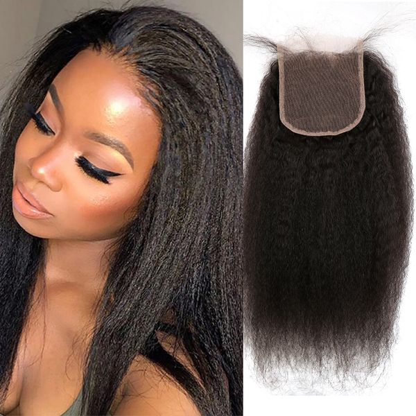 kinky straight lace closure 100% unprocessed human hair lace closure 4x4 lace part yaki straight closures natural black, Black;brown
kinky straight lace closure 100% unprocessed human hair lace closure 4x4 lace part yaki straight closures natural black, Black;brown