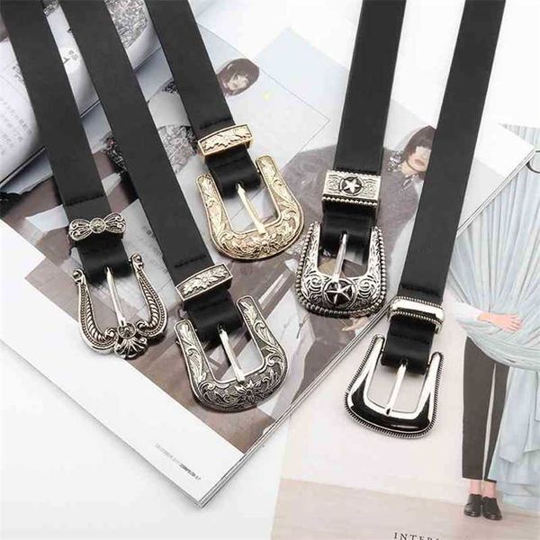 designer belts 2023 vintage belt women carved buckle waist belts woman western cinturon mujer fashion waistband jeans cintos factory outlet, Silver
designer belts 2023 vintage belt women carved buckle waist belts woman western cinturon mujer fashion waistband jeans cintos factory outlet, Silver