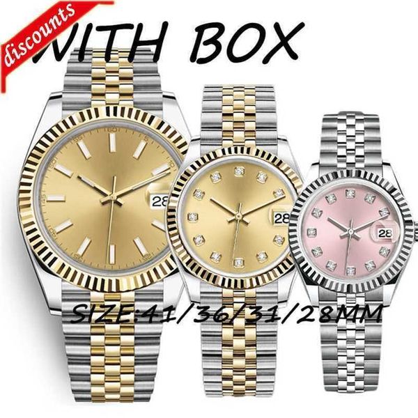 luxury watch mens automatic mechanical movement watches 36/41mm full stainless steel luminous waterproof pink 28/31mm women couples style cl, Slivery;black
luxury watch mens automatic mechanical movement watches 36/41mm full stainless steel luminous waterproof pink 28/31mm women couples style cl, Slivery;black