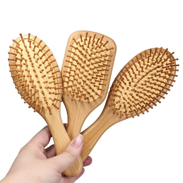 bamboo combs airbag massage hair brush anti-static tangling curly hair reduce women hair loss improve scalp health styling tools, Silver
bamboo combs airbag massage hair brush anti-static tangling curly hair reduce women hair loss improve scalp health styling tools, Silver