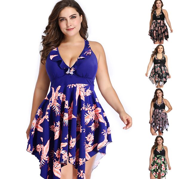 new women's plus size designer swimsuit bathing suit skirt style conservative belly covering large chest gathered lace split swimwear w, Black
new women's plus size designer swimsuit bathing suit skirt style conservative belly covering large chest gathered lace split swimwear w, Black
