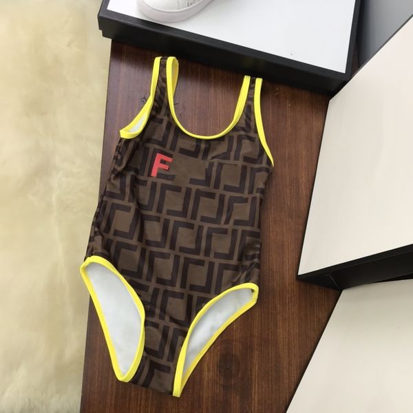 kids One-piece girls Bikini Beach Wear girl Swimwear Letter Print top kid Swimsuit Charming luxury brand Various Color Styles, Brown
kids One-piece girls Bikini Beach Wear girl Swimwear Letter Print top kid Swimsuit Charming luxury brand Various Color Styles, Brown