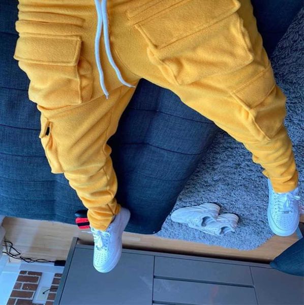 high street multi-pocket pants sweatpants men and women drawstring solid casual harem joggers oversize baggy track men's, Black
high street multi-pocket pants sweatpants men and women drawstring solid casual harem joggers oversize baggy track men's, Black