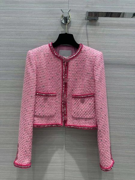 chan new 2023 spring women's brand jacket fashion high-end autumn winter chains logo tweed coat leisure spring sequins coats cardigan b, Black;brown
chan new 2023 spring women's brand jacket fashion high-end autumn winter chains logo tweed coat leisure spring sequins coats cardigan b, Black;brown
