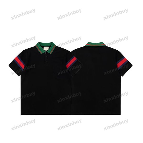 xinxinbuy men designer tee t shirt 23ss strip sleeve letter embroidery short sleeve cotton women black white blue green red m-2xl, Black;brown
xinxinbuy men designer tee t shirt 23ss strip sleeve letter embroidery short sleeve cotton women black white blue green red m-2xl, Black;brown