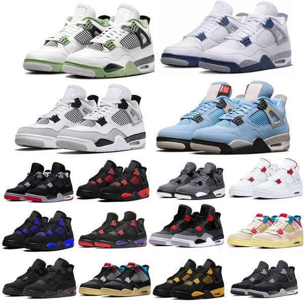 og military black 4s basketball shoes men women jumpman 4 red thunder black cat infrared bred university blue royalty mens trainers sport
og military black 4s basketball shoes men women jumpman 4 red thunder black cat infrared bred university blue royalty mens trainers sport