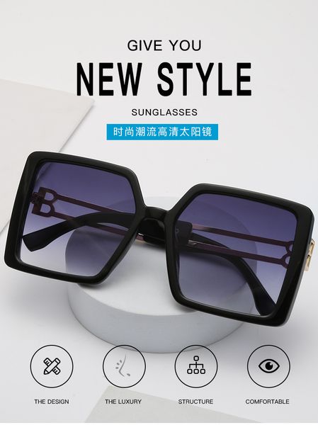 box fashion european and american women's sunglasses uv400 sunglasses ins wind sunscreen girls' glasses pink sunglasses, White;black
box fashion european and american women's sunglasses uv400 sunglasses ins wind sunscreen girls' glasses pink sunglasses, White;black