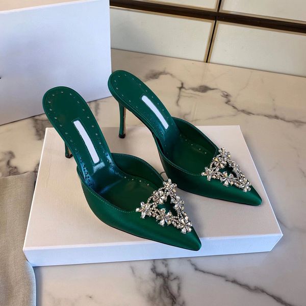new crystal-embellished glass real silk mules slippers slip on pointed toe heels pedestal high-heeled luxury designers stiletto slipper for, Black
new crystal-embellished glass real silk mules slippers slip on pointed toe heels pedestal high-heeled luxury designers stiletto slipper for, Black