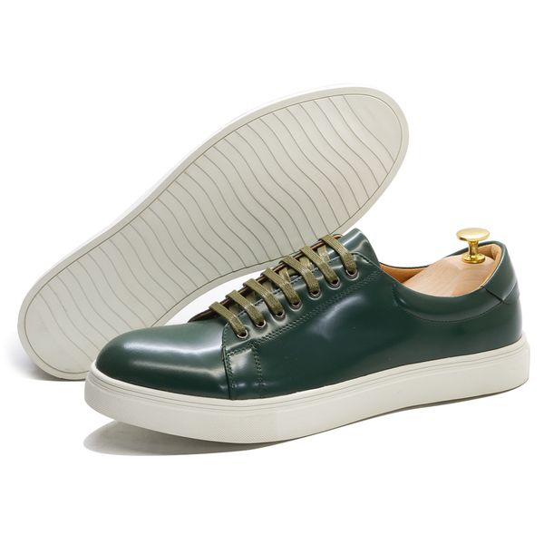 genuine patent leather men's casual shoes fashion flats breathable classic lace up sneakers comfortable outdoor shoe for man, Black;white
genuine patent leather men's casual shoes fashion flats breathable classic lace up sneakers comfortable outdoor shoe for man, Black;white