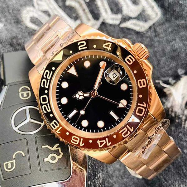 luxury watch roles mens automatic mechanical watches 41mm rose gold shell full stainless steel strap gold watch super luminous wristwatch sa, Slivery;golden
luxury watch roles mens automatic mechanical watches 41mm rose gold shell full stainless steel strap gold watch super luminous wristwatch sa, Slivery;golden