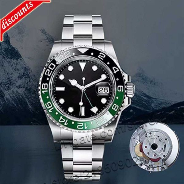 luxury watch men watches gmt man pepsi bezel green dial 904l 40mm automatic mechanical movement orologio diamonds bang jason007 waterproof z, Slivery;black
luxury watch men watches gmt man pepsi bezel green dial 904l 40mm automatic mechanical movement orologio diamonds bang jason007 waterproof z, Slivery;black