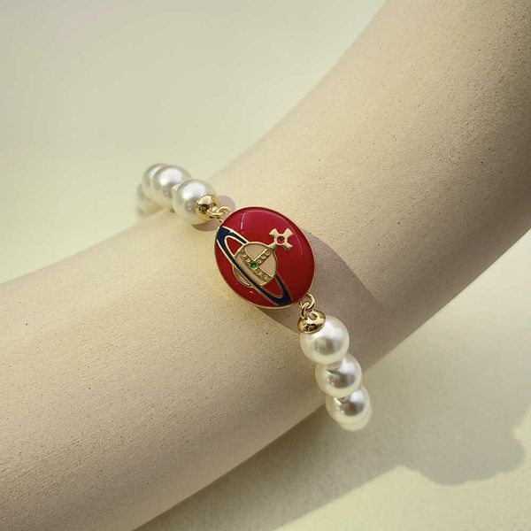 empress dowager pearl bracelet girl ins small design sense versatile temperament saturn pendant handwear, Black
empress dowager pearl bracelet girl ins small design sense versatile temperament saturn pendant handwear, Black