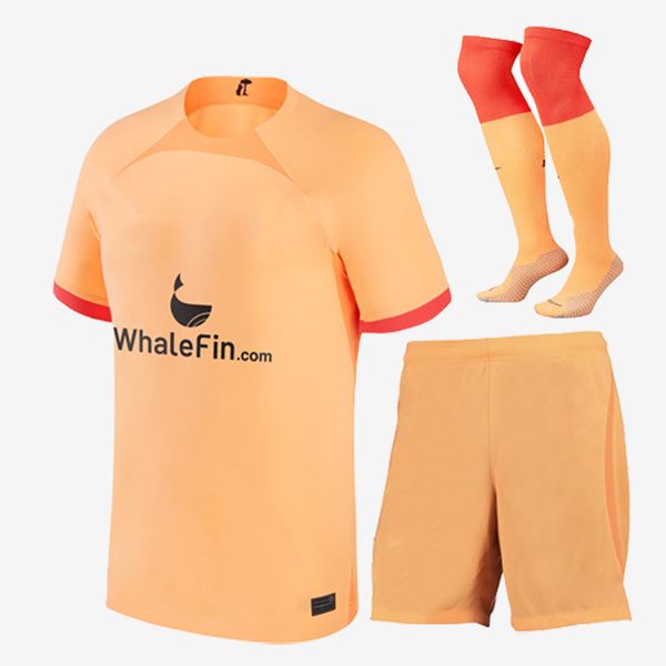 2023 soccer jerseys sets kids kit with shorts socks boys 22 23 football shirts men suit uniforms children, Black
2023 soccer jerseys sets kids kit with shorts socks boys 22 23 football shirts men suit uniforms children, Black
