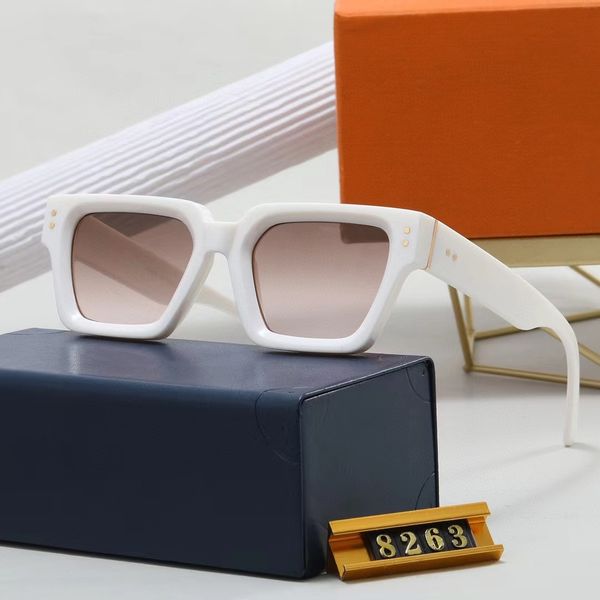 luxury designer square sunglasses eyewear beach outdoor shades fashion classic lady mirrors for women and men travelling sun glasses 826303, White;black
luxury designer square sunglasses eyewear beach outdoor shades fashion classic lady mirrors for women and men travelling sun glasses 826303, White;black