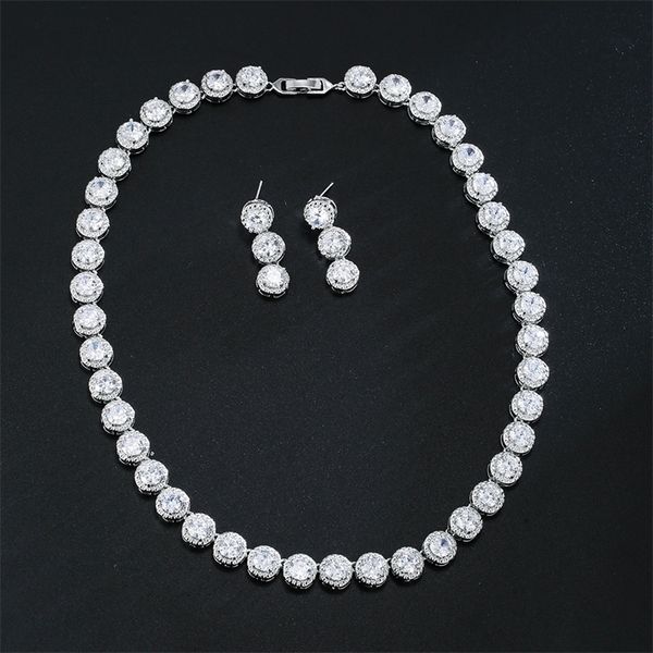 wedding jewelry sets emmaya bridal wedding party necklace and earring female elegant choice fine jewelry set delicate aaa zirconia ornament, Slivery;golden
wedding jewelry sets emmaya bridal wedding party necklace and earring female elegant choice fine jewelry set delicate aaa zirconia ornament, Slivery;golden