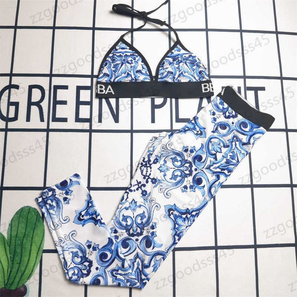 fashion womens tracksuits sets summer casual loose comfortable luxurious blue and white porcelain printing two-piece sling vest pants fitnes
fashion womens tracksuits sets summer casual loose comfortable luxurious blue and white porcelain printing two-piece sling vest pants fitnes