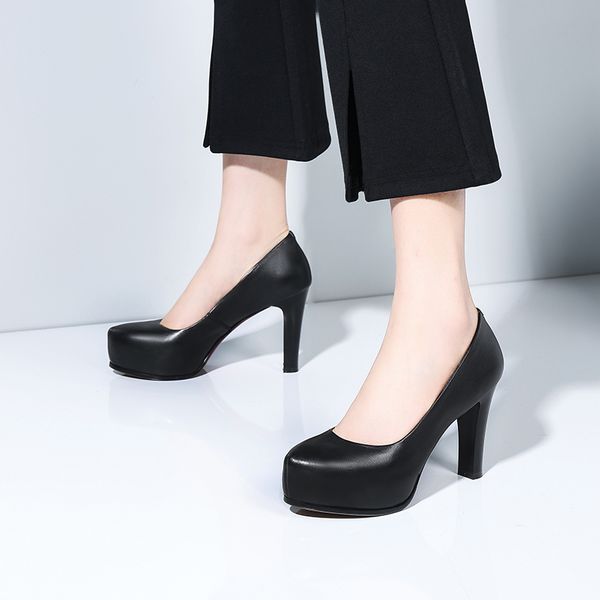 dress shoe's office shoes work waterproof platform high heels el attendant's stewardesse's 230313, Black
dress shoe's office shoes work waterproof platform high heels el attendant's stewardesse's 230313, Black