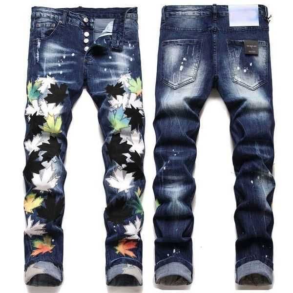 men's jeans mens dsq men badge rips stretch black jean fashion slim fit washed motocycle autumn denim hip hop trousers qqin, Blue
men's jeans mens dsq men badge rips stretch black jean fashion slim fit washed motocycle autumn denim hip hop trousers qqin, Blue