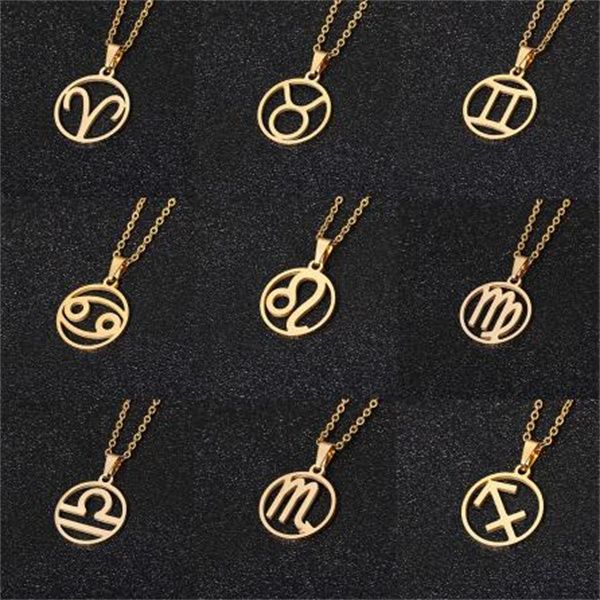 rinhoo stainless steel star zodiac sign necklace 12 constellation pendant necklace women chain necklace men jewelry gifts gc1967, Silver
rinhoo stainless steel star zodiac sign necklace 12 constellation pendant necklace women chain necklace men jewelry gifts gc1967, Silver