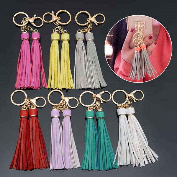 keychains charm tassel pu leaer keychain for women girls car bag phone hanging pendant keyrings fashion key holder gift l230314, Silver
keychains charm tassel pu leaer keychain for women girls car bag phone hanging pendant keyrings fashion key holder gift l230314, Silver