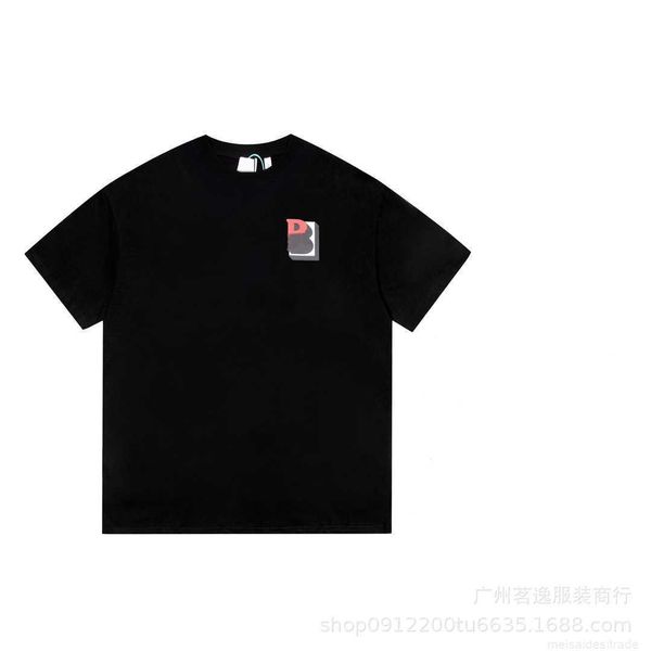correct b burbry luxury designer of bu letter print t-shirt loose casual high street versatile lovers same gift box version, White;black
correct b burbry luxury designer of bu letter print t-shirt loose casual high street versatile lovers same gift box version, White;black