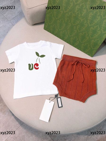 luxury kids clothes child sets newborn baby products 2pcs cute fashion t-shirt and lace up knitted shorts new arrival cm, White
luxury kids clothes child sets newborn baby products 2pcs cute fashion t-shirt and lace up knitted shorts new arrival cm, White
